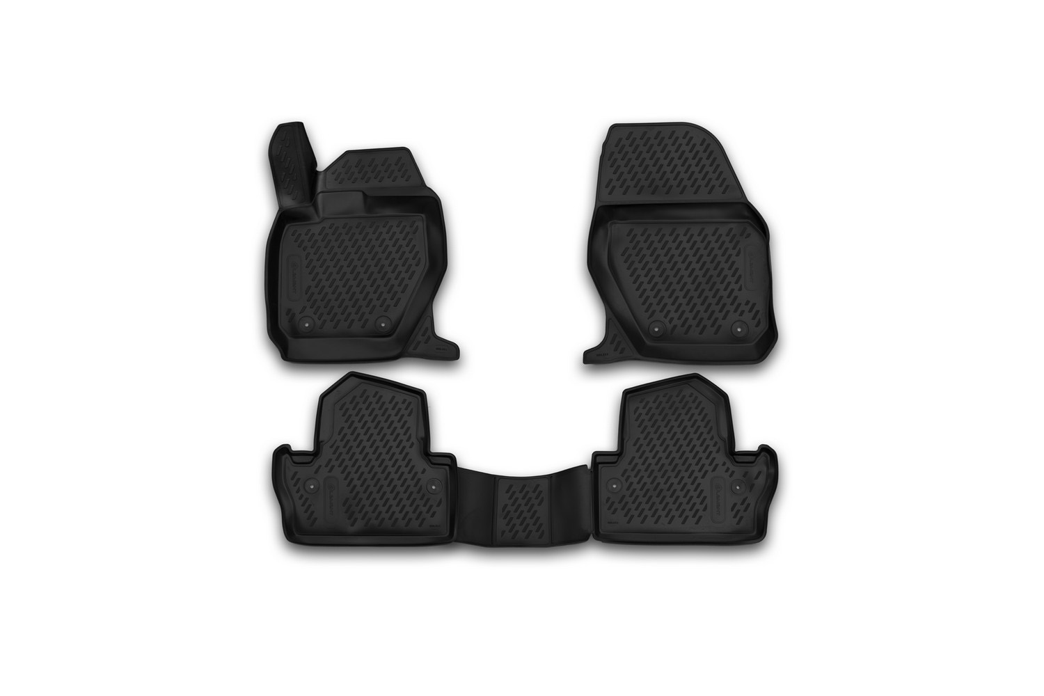 Коврики 3D в салон VOLVO S60, 2013-, 4 шт. (полиуретан) / Вольво С60