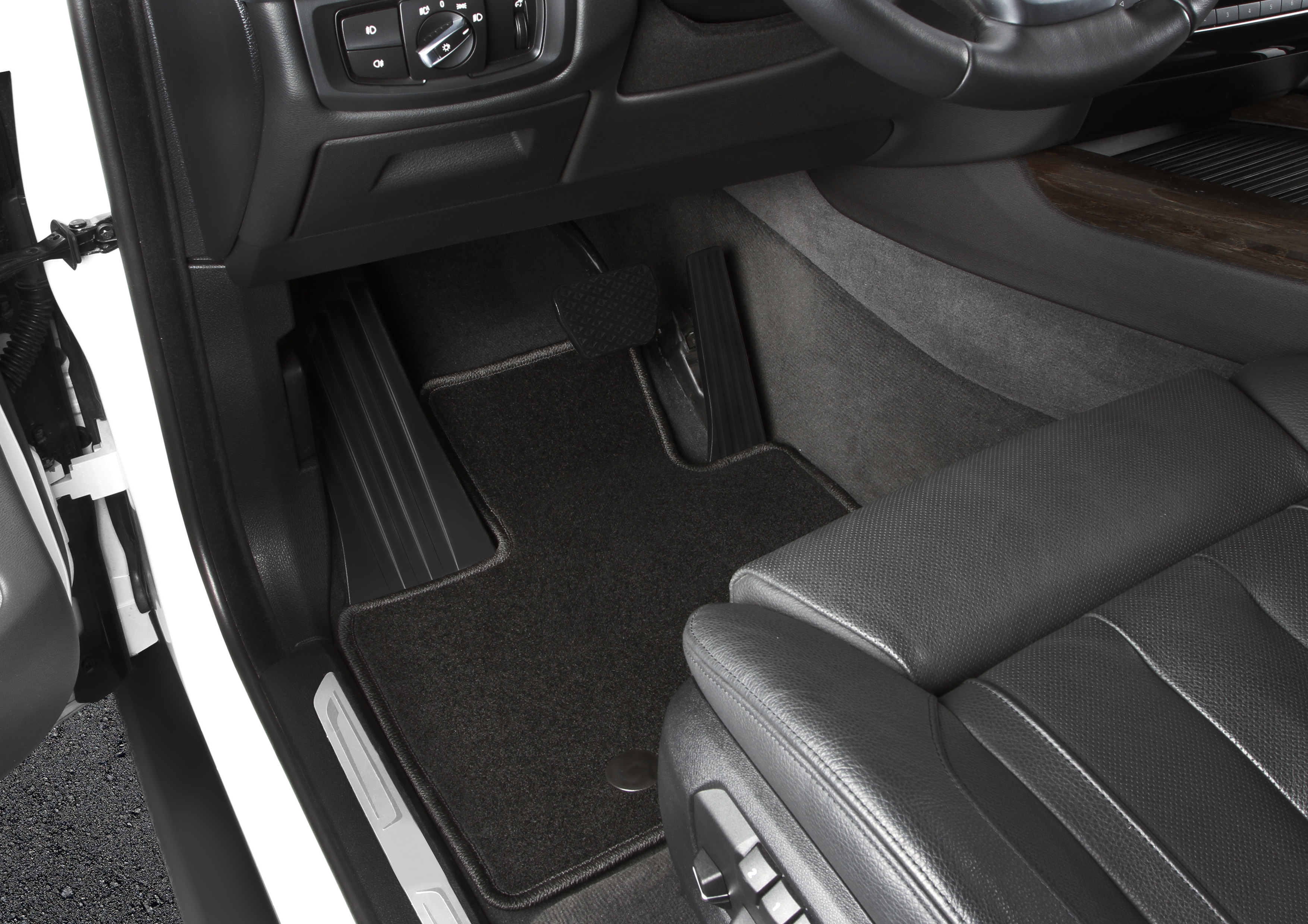 Коврики в салон Klever Econom MITSUBISHI Outlander III АКПП 2012-2015, 2015-2018, 2018-, внед., 4 шт. (текстиль) / Митсубиси Аутлендер