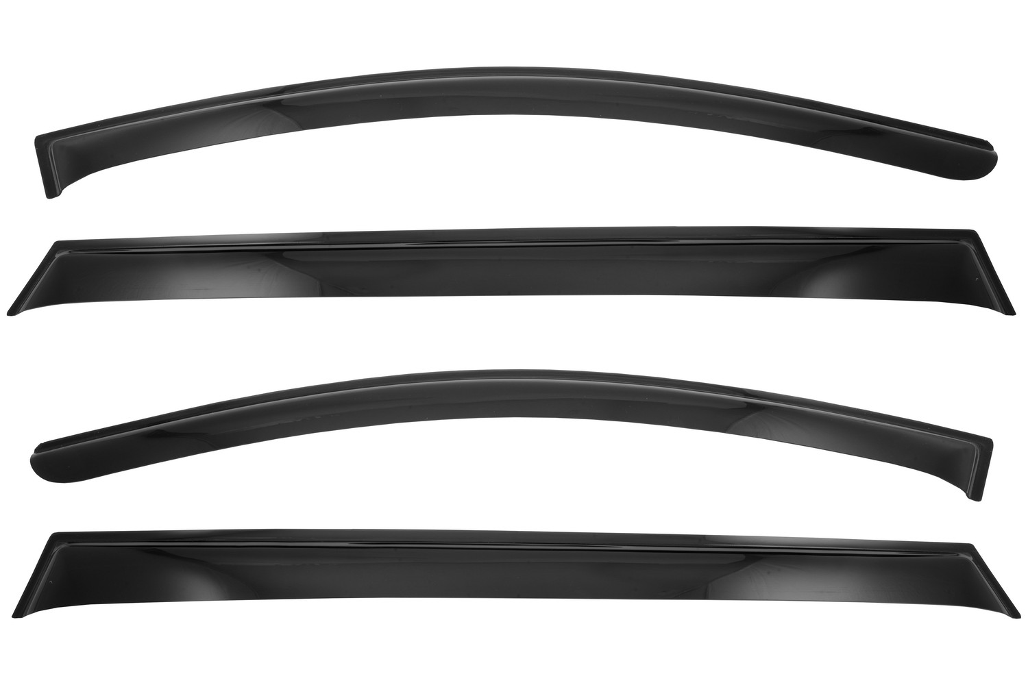 Дефлектор окон для CHERY Tiggo 8 Pro 2021-/8 PRO MAX 2022-/8 PRO MAX 2023- (рест.)/XCITE X-Cross 8/TENET T8 2025- (НАКЛАДНОЙ скотч 3М) 4 шт. / Черри Т