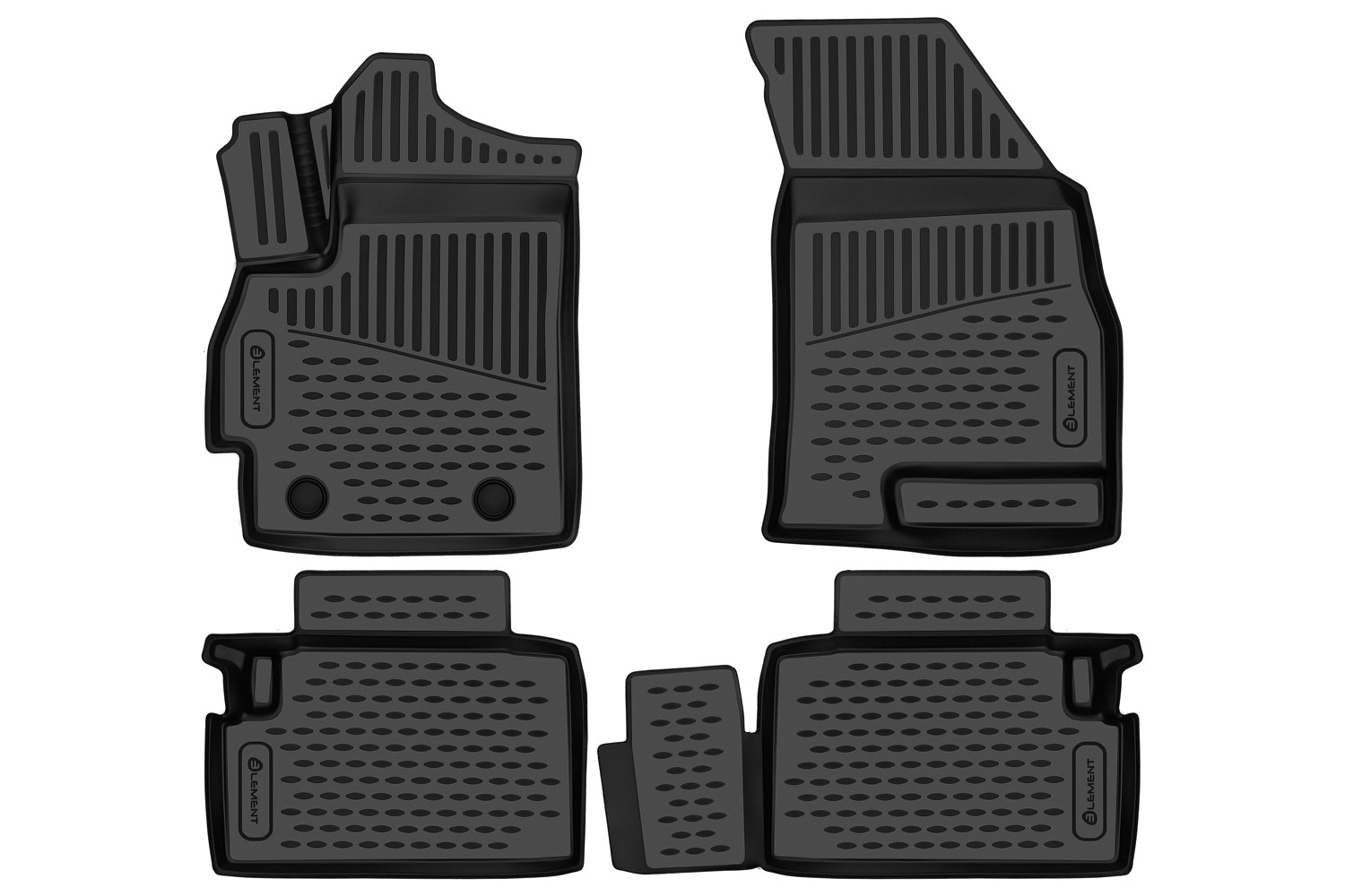 Коврики 3D в салон для KAIYI X3, X3 PRO 2023 - 4шт. (полиуретан) / Каию Икс 3