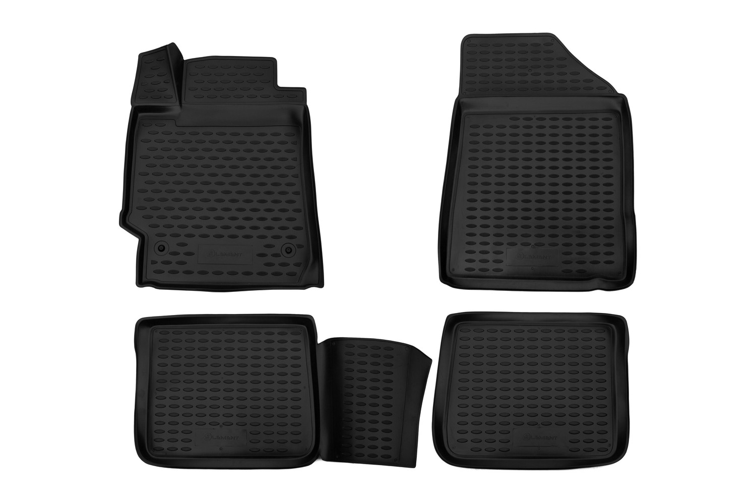 Коврики 3D в салон TOYOTA Camry, 2006-2011 4 шт. (полиуретан) / Тойота Камри