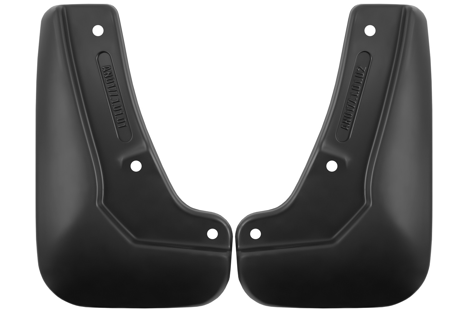 Брызговики передние для GEELY Atlas Pro 2021-/ Belgee X70 2024-  2 шт.(optimum) в пакете / Джили Атлас про