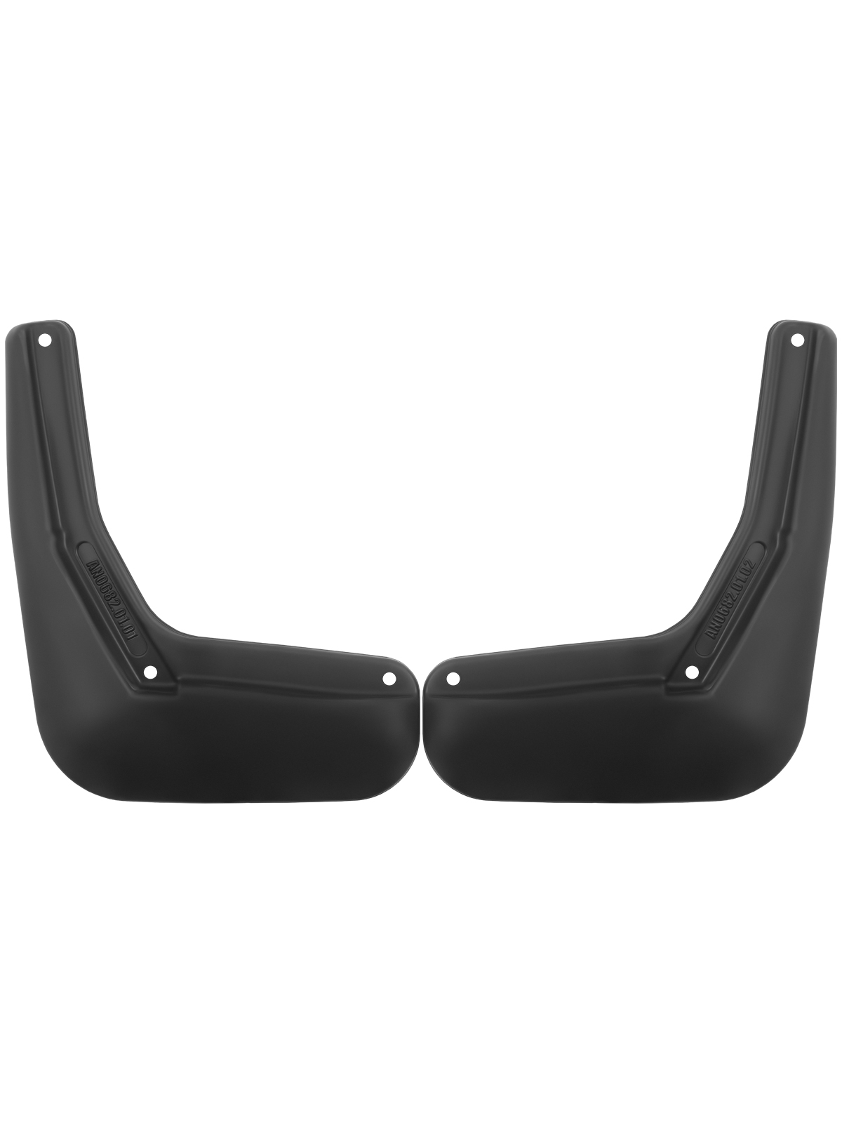 Брызговики передние для  GEELY Atlas 2023– н.в. (II поколение), 2 шт. (standard)  / Джили Атлас