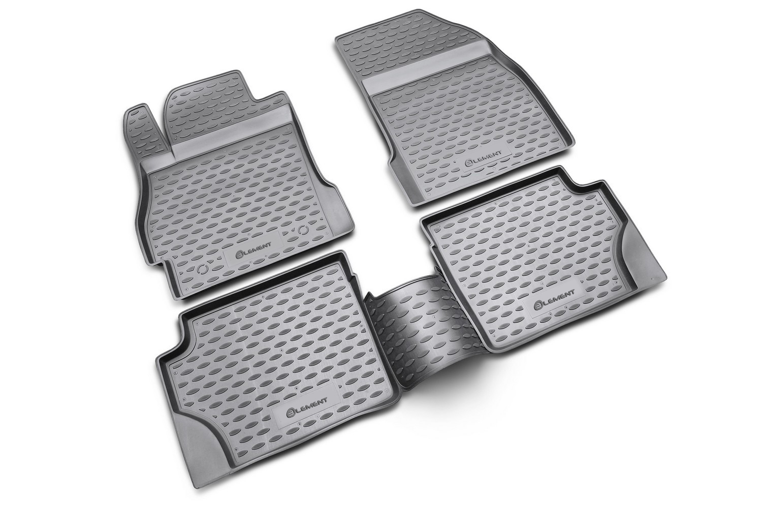 Коврики в салон для MAZDA 2 (DE,DE2) 2007-2014, 4 шт. (полиуретан) / Мазда
