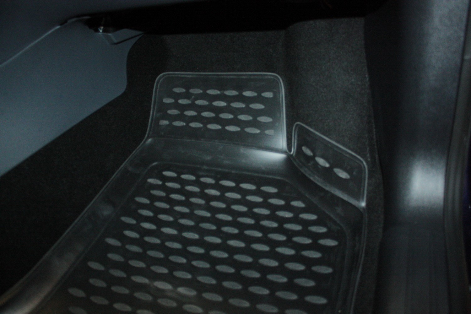 Коврики в салон SEAT Leon 10/2007-, 4 шт. (полиуретан) / Сеат Леон