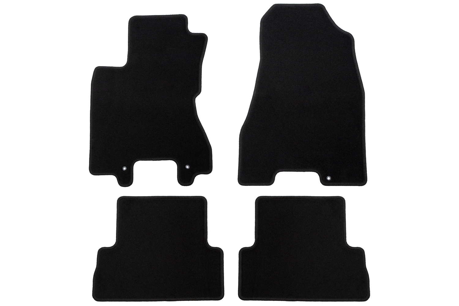 Коврики в салон Klever Econom NISSAN X-Trail T31 2007-2011, 2010-2015, кросс., 4 шт. (текстиль) / Ниссан Х Трейл