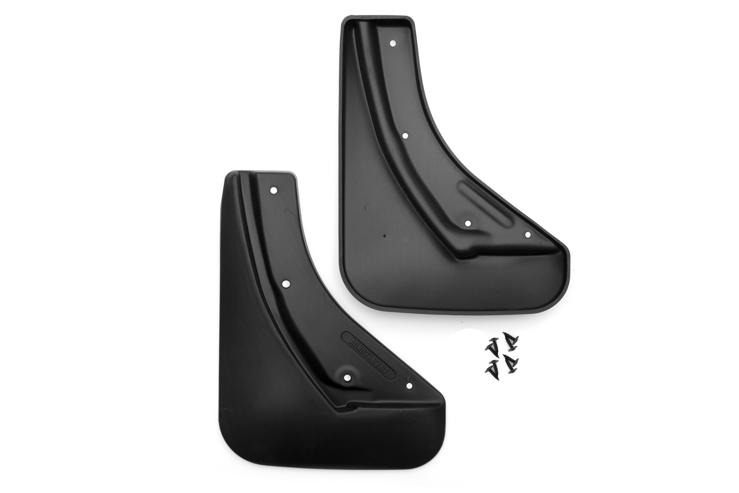 Брызговики задние для SKODA Karoq,без расширителей арок, внедорожник 2020 - 2 шт.(standard) / Шкода Карок