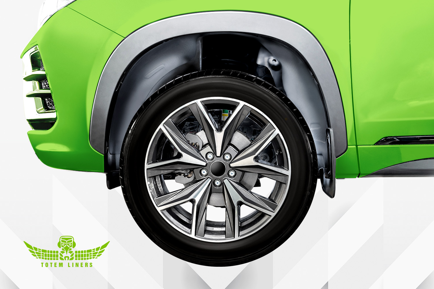 Подкрылок с шумоизоляцией для Exlantix ET 2024-н.в. передний правый ( ЕТ) Внедорожник 5 дв. RWD - TOTEM.S