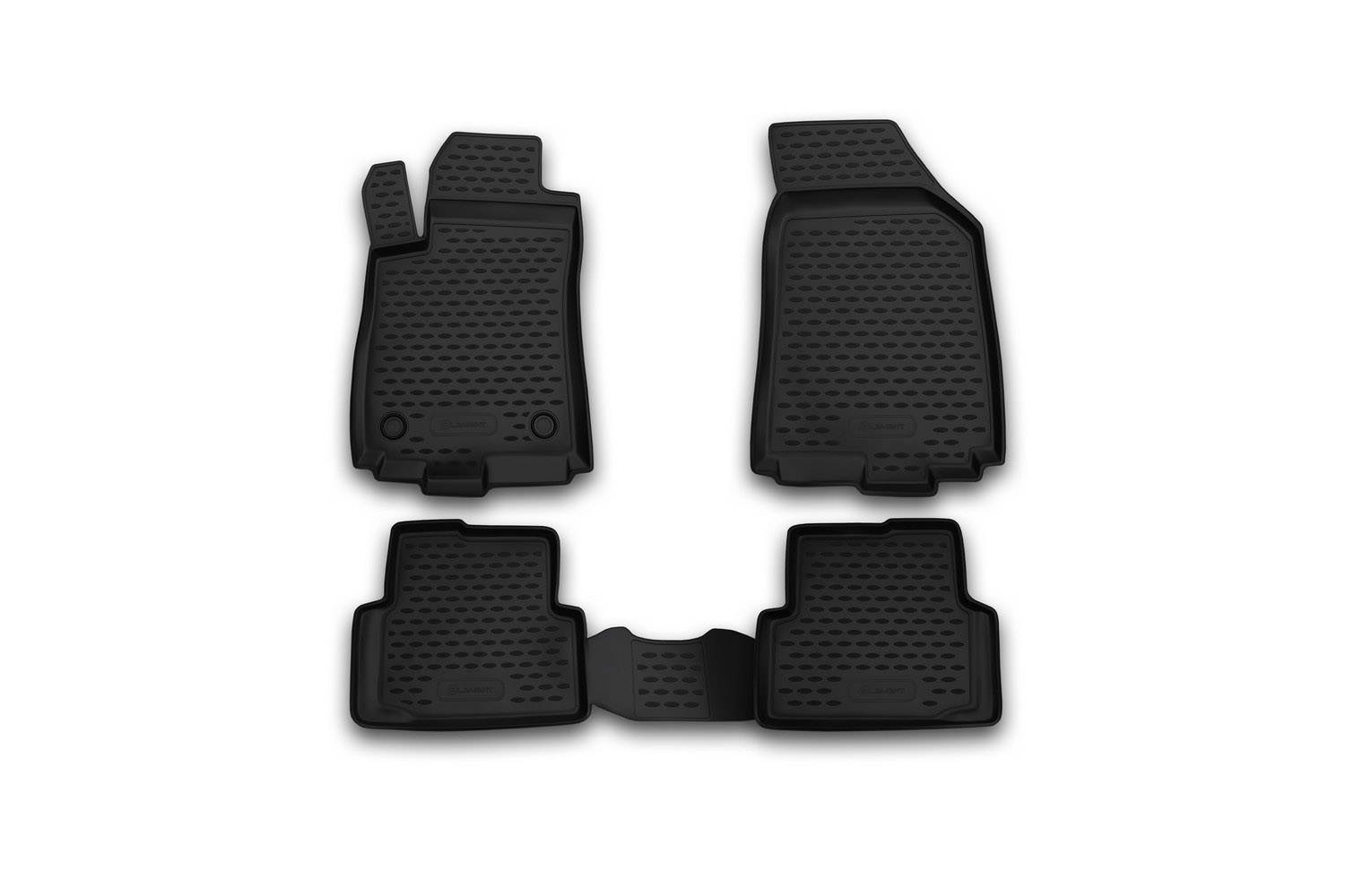 Коврики в салон CITROEN C4, 2011- 4 шт. (полиуретан) / Ситроен С4