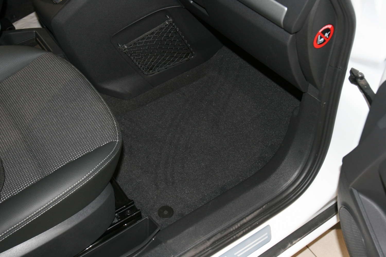 Коврики в салон OPEL Zafira B 2005-2008, 2008-2014, мв., 7 шт. (текстиль) / Опель Зафира