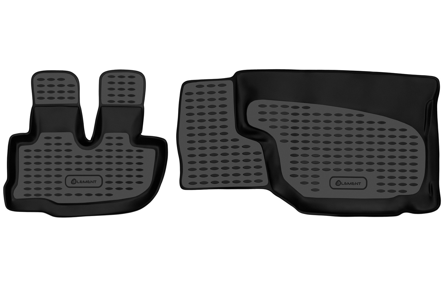 Коврики в салон HYUNDAI HD72 2007-, 2 шт. (полиуретан) / Хендай НД