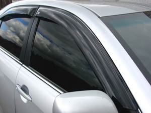 Дефлекторы боковых окон Toyota Camry, 2006-2011, 4ч., темный / Тойота Камри