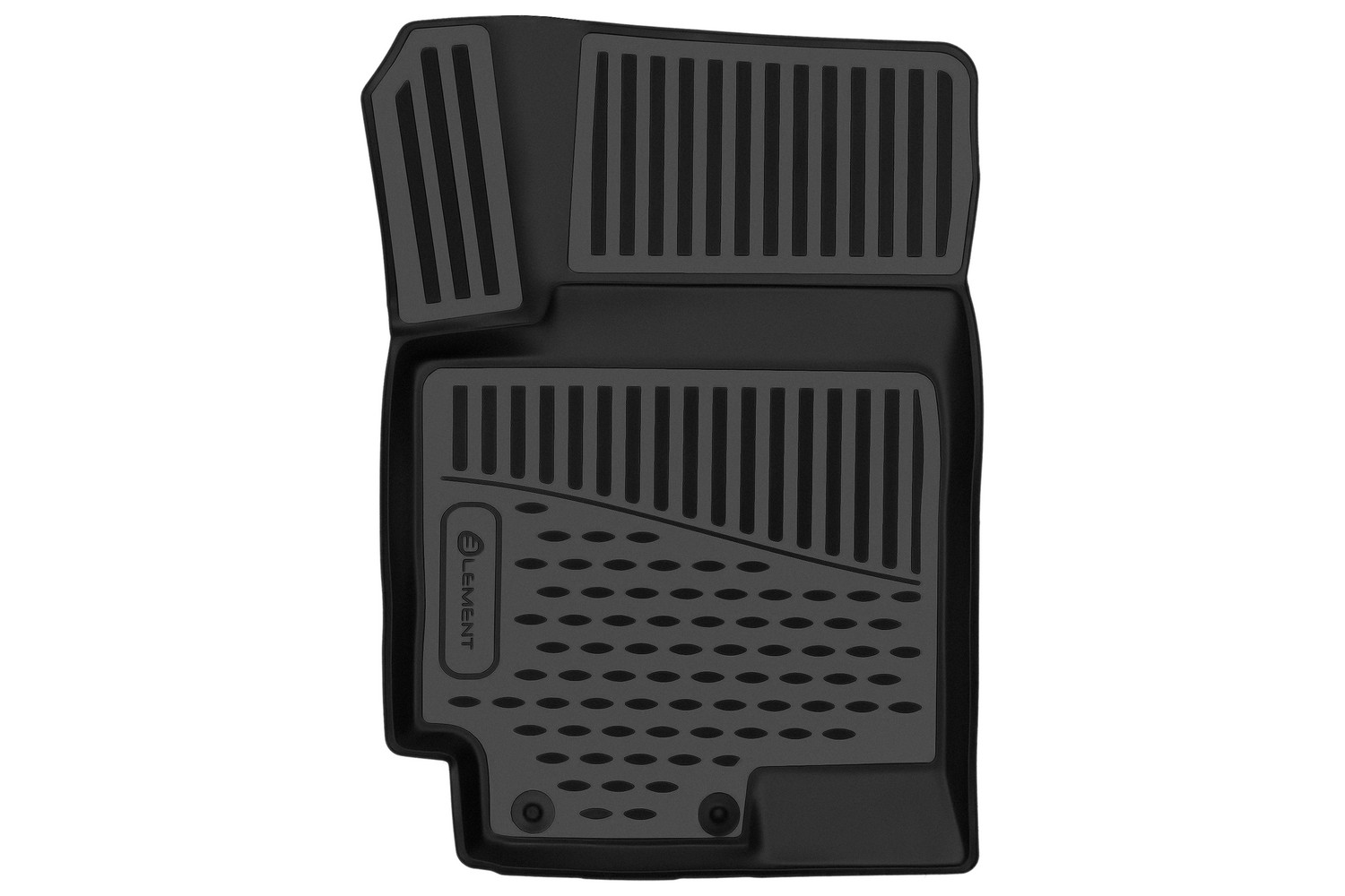 Коврик 3D в салон для HYUNDAI Solaris (II, IIр) 2017-, передний левый, 1шт. (полиуретан) / Хендай Солярис