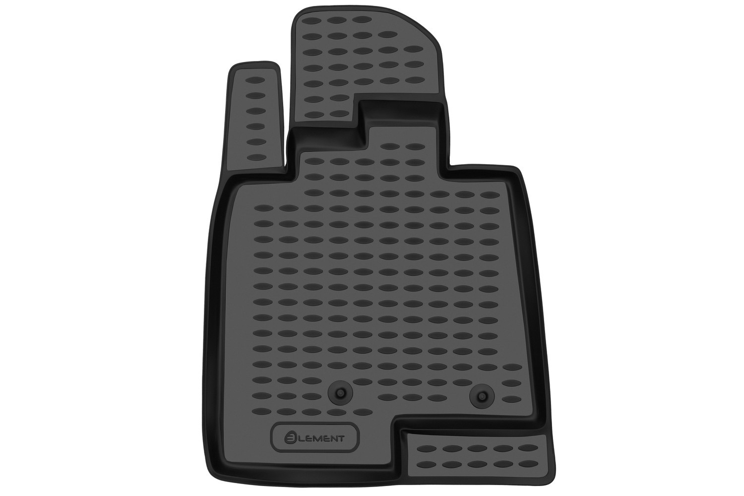 Коврик в салон для MITSUBISHI Pajero IV(V80), 2006-, Передний левый, 1 шт. (полиуретан) / Митсубиси Паджеро