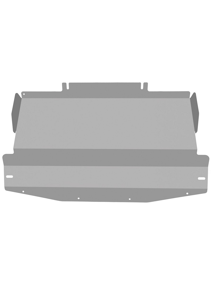 Защита картера (с креп.) для Mercedes-Benz (Hymer) Grand Canyon S (2024-н.в.) 2.0 диз. AT 4WD (алюминий, 3 мм) / Мерседес Бенц Спринтер