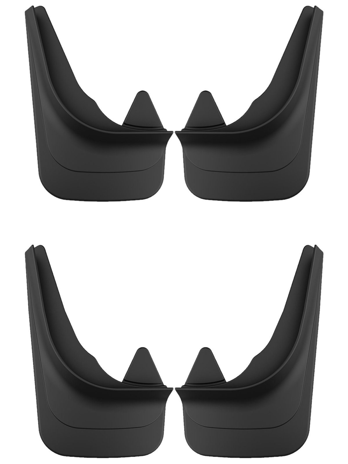 Брызговики универсальные (комплект 4 шт.) для CHEVROLET NIVA I (2002-2009) / Шевроле Нива