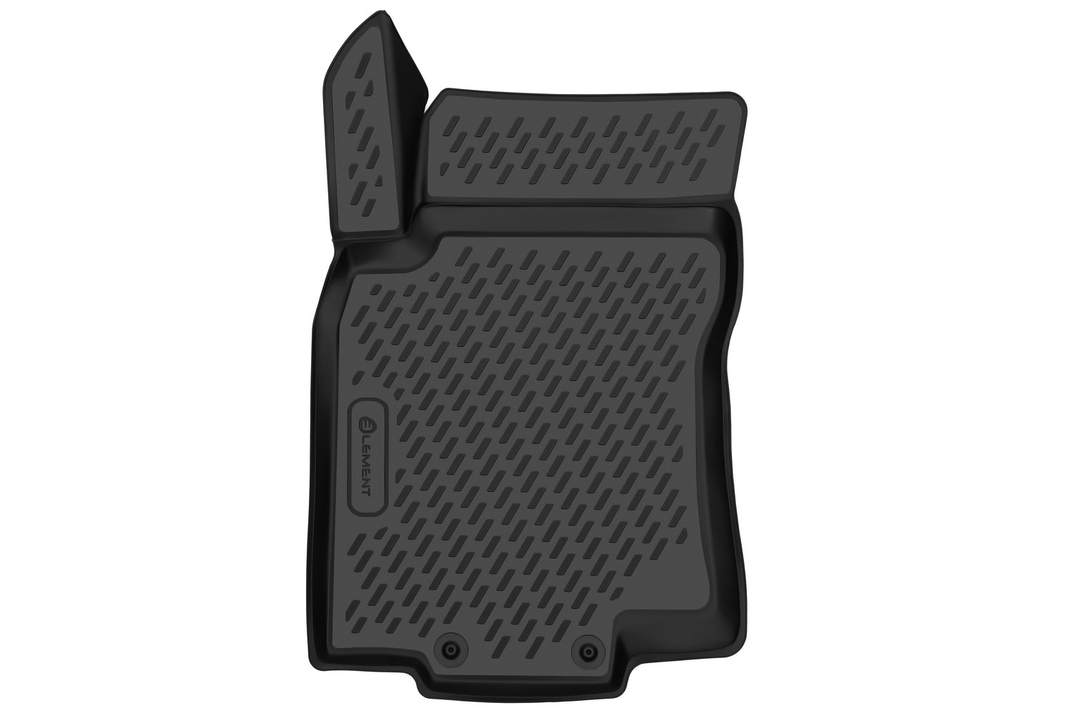 Коврик 3D в салон для NISSAN Qashqai (J11F) 2015-, передний левый, сборка РФ, 1шт. (полиуретан) / Ниссан Кашкай