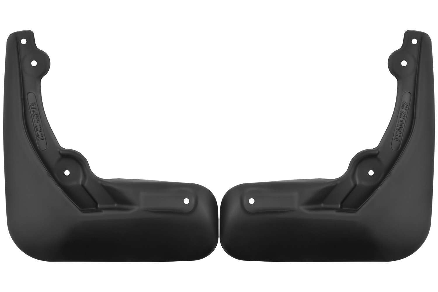 Брызговики задние для  JETOUR X50  2024 -  2 шт.(optimum) в пакете / Джитур / Джитур Х50