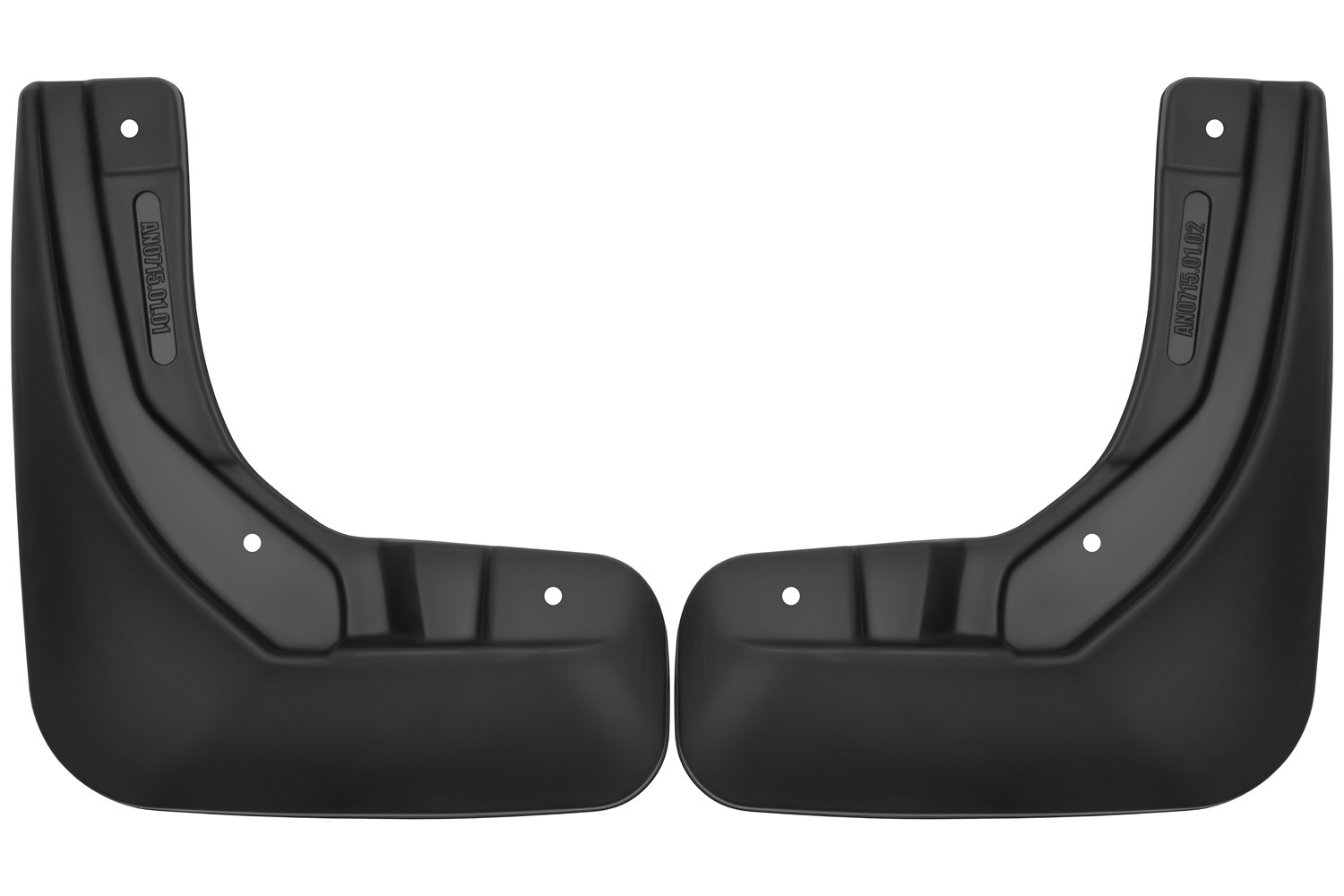 Брызговики передние для  HAVAL F7 II 2024 - 2 шт.(optimum) в пакете / Хавал Ф7