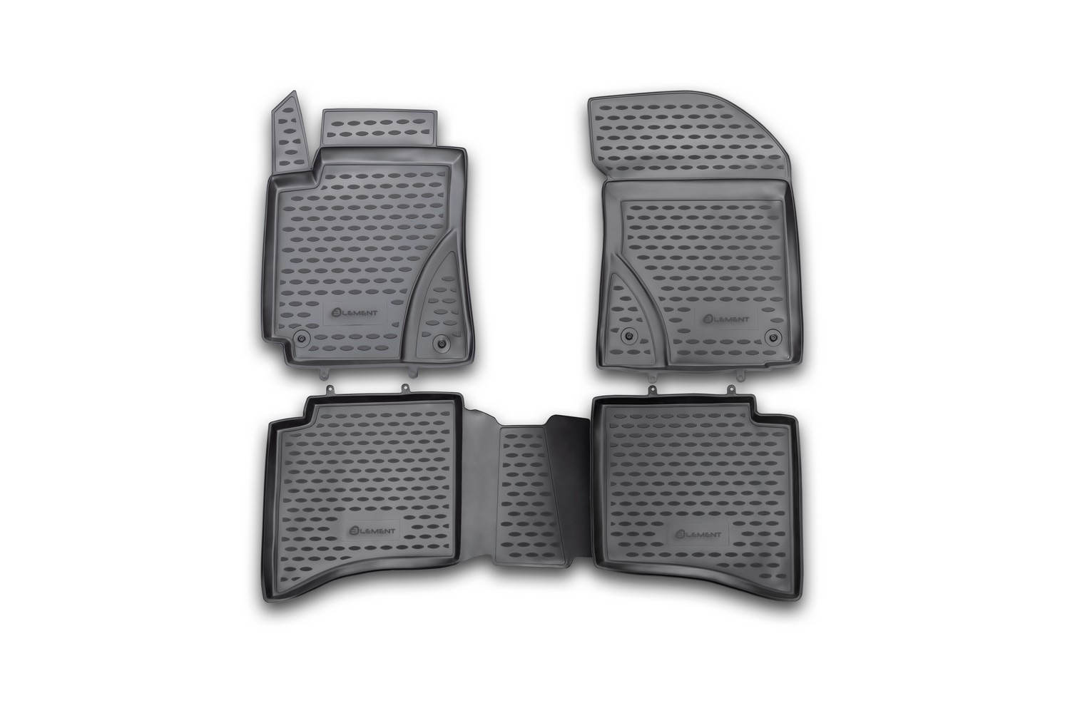 Коврики в салон для GEELY MK Cross 2010-2016, 4 шт. (полиуретан) / Джили МК кросс