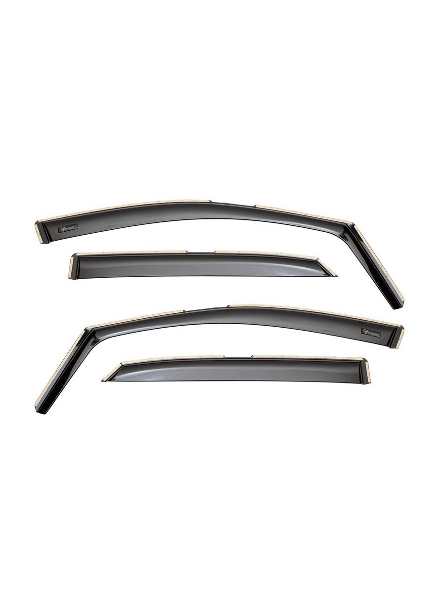 Дефлекторы окон Vinguru LEXUS RX 2015-2019, 2019- /вставные/скотч/комплект  4 шт./литьевой поликарбонат / Лексус РХ