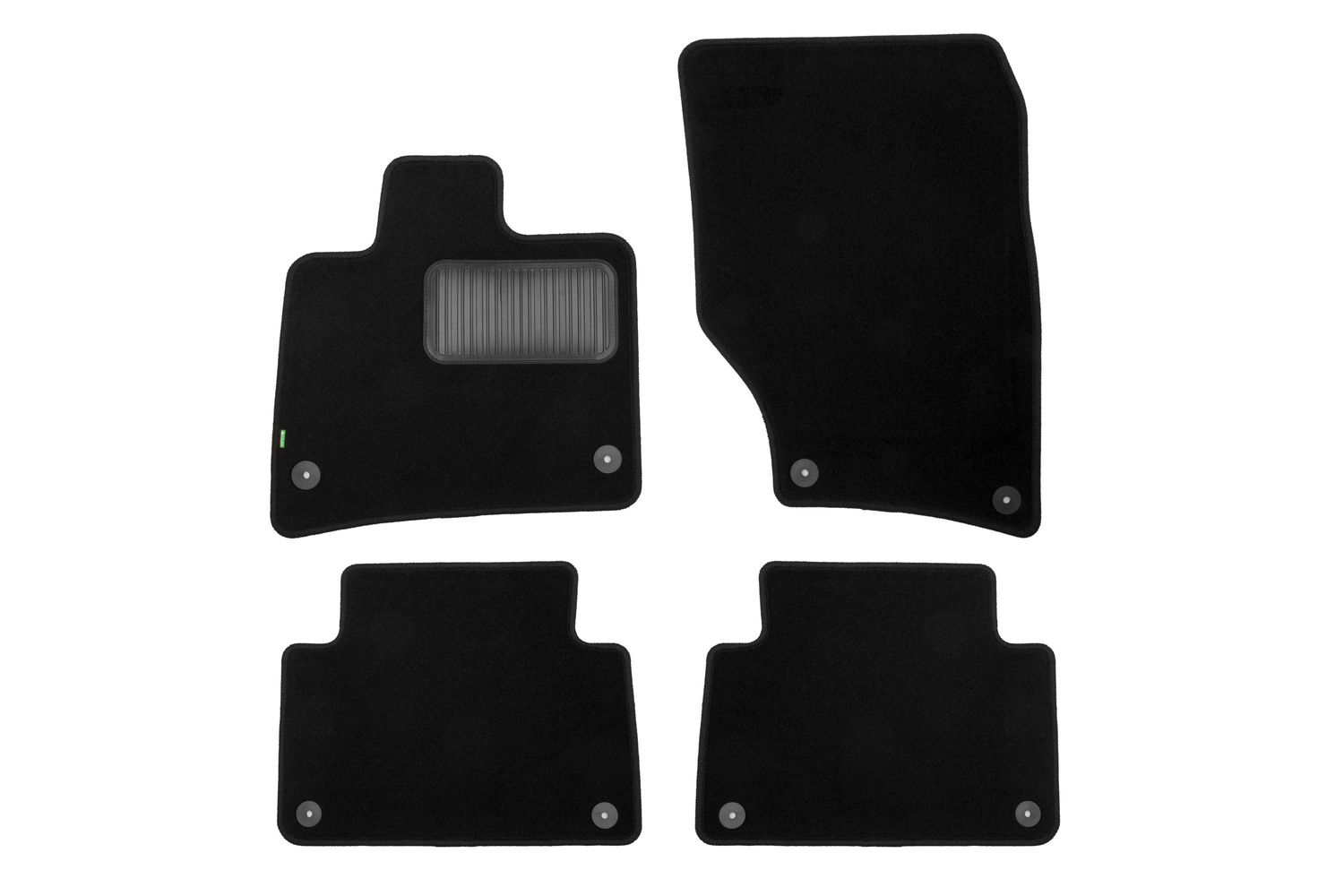Коврики в салон Klever Standard AUDI Q7 2009-2015, внед., 4 шт. (текстиль) / Ауди Ку7