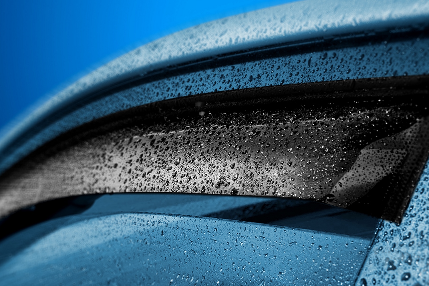 Дефлекторы окон для HONDA CIVIC (FC1) 2005-2011 (VIII) седан REIN 4 шт. / Хонда Цивик