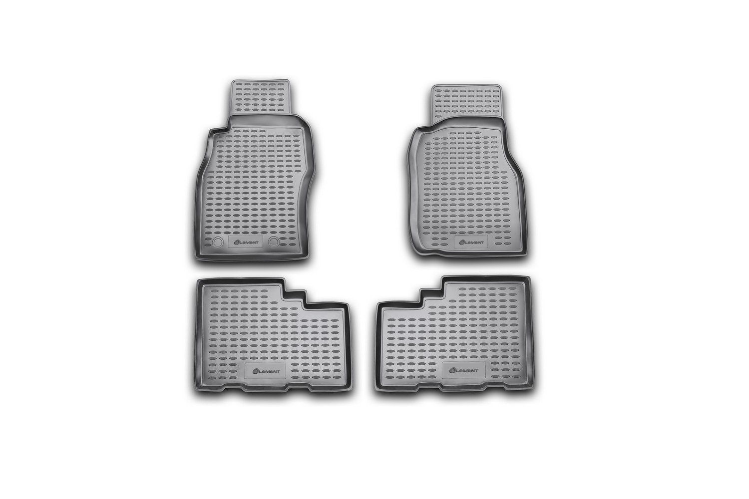 Коврики в салон NISSAN Patrol 1997-2010, 4 шт. (полиуретан) / Ниссан Патрол
