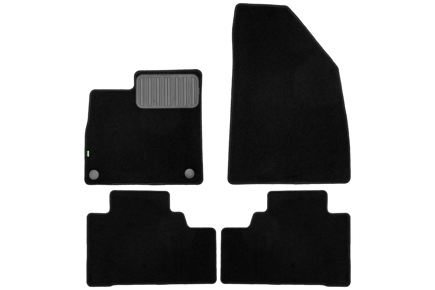 Коврики в салон Klever Standard GAC GS8 2021-, внед., 4шт. (текстиль)  / Гак ГС8