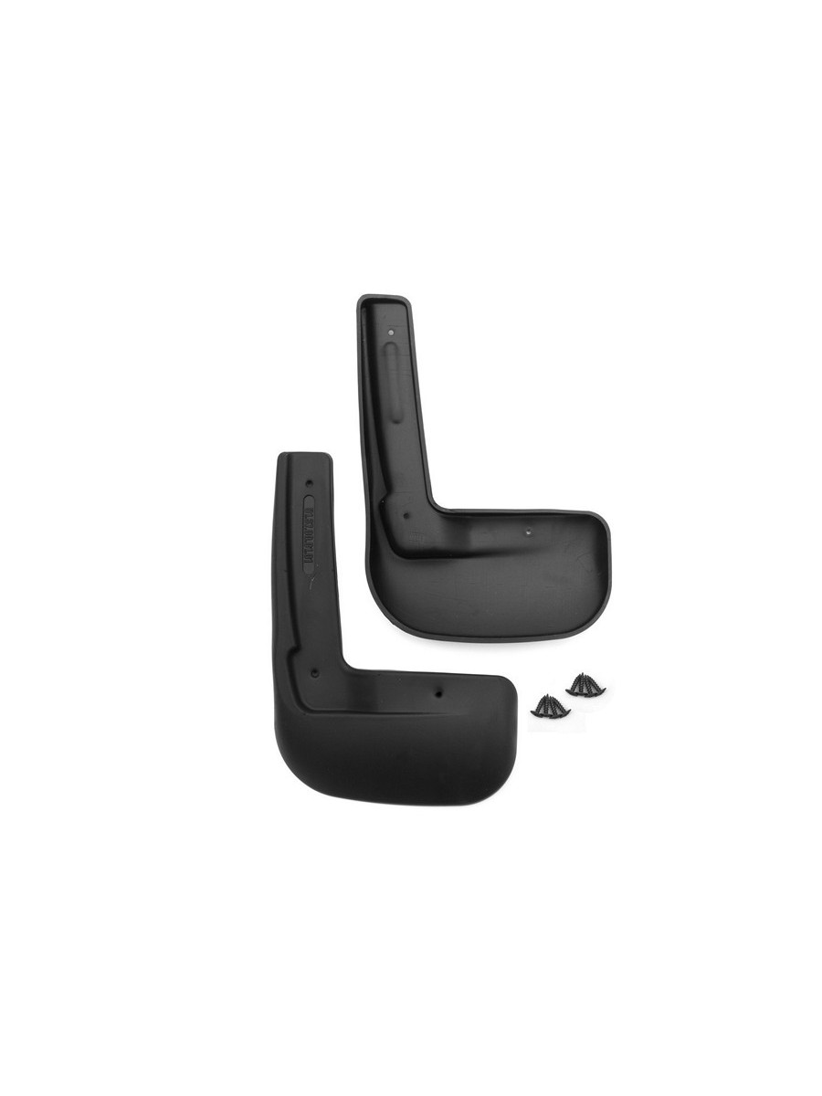 Брызговики передние подходят для VOLKSWAGEN Polo, 2015-2020, седан, 2 шт. (standard) / Фольксваген Поло