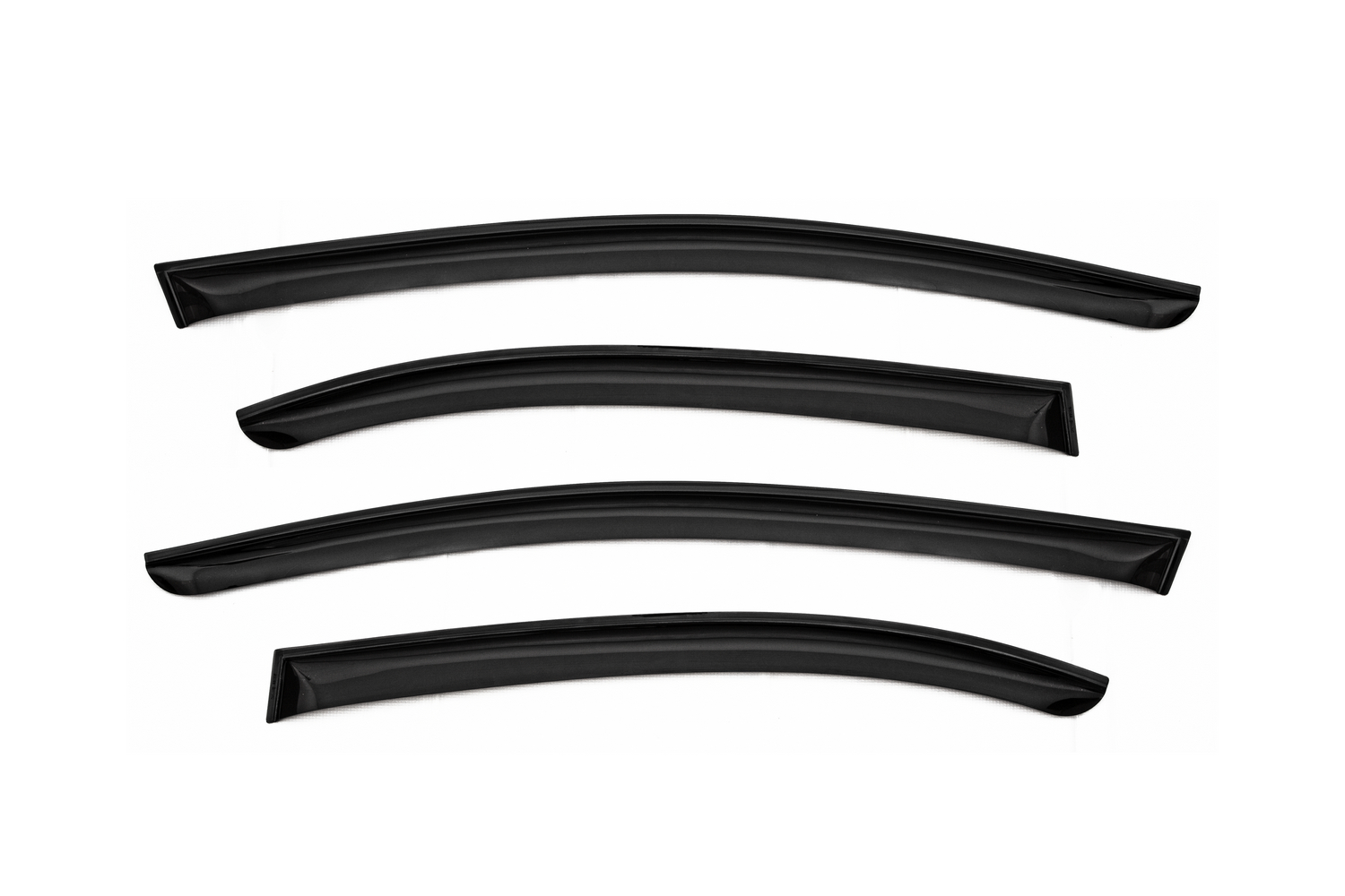 Дефлектор окон (НАКЛАДНОЙ скотч 3М) 4 шт. для HONDA CIVIC VIII (FC1) 2005-2011 седан / Хонда Цивик