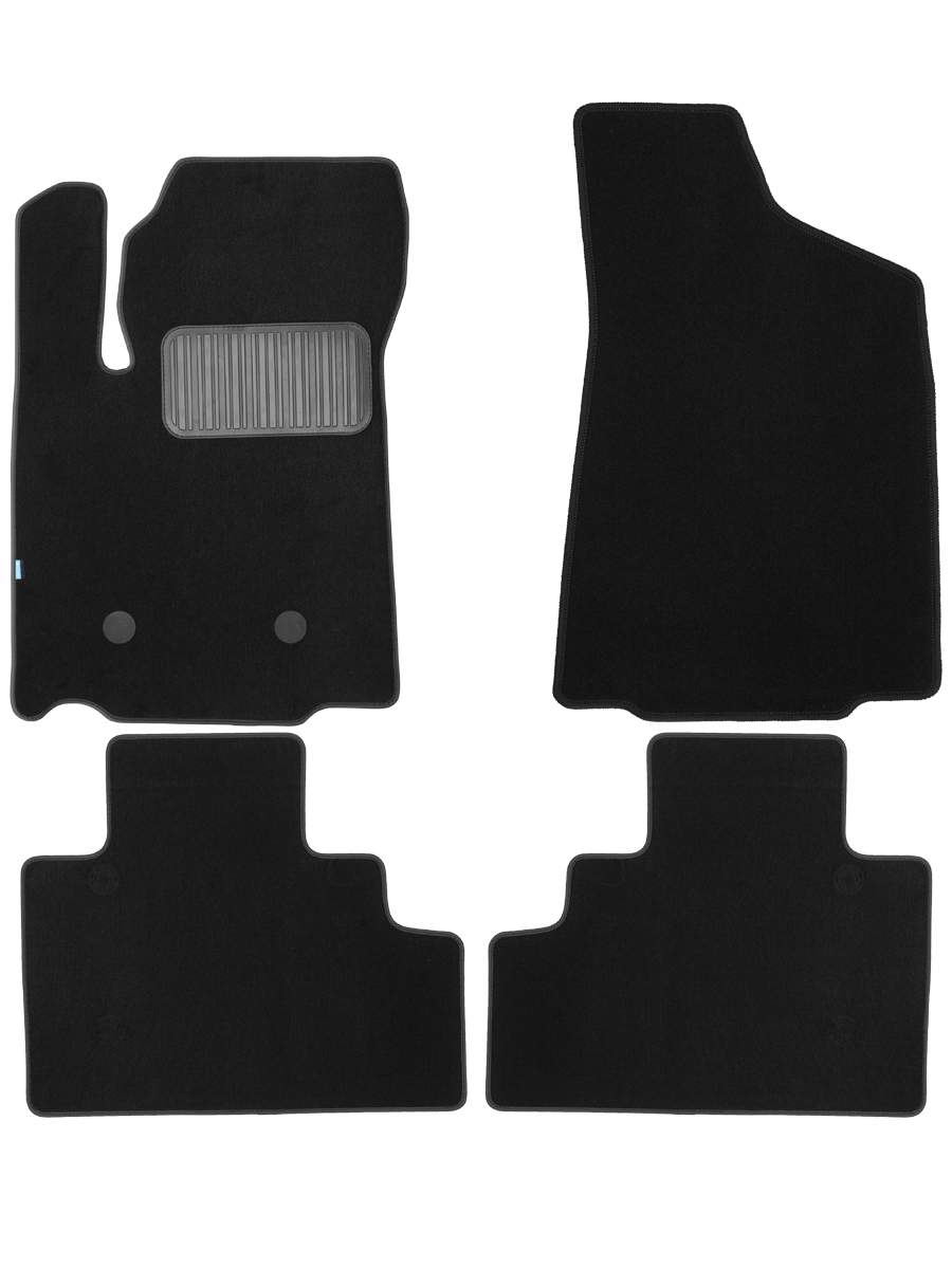 Коврики ворсовые для SWM G01F 2018-н.в. Внедорожник 5 дв. 4 шт. коврики текстильные в салон Klever Premium / СВМ Джи 01Ф