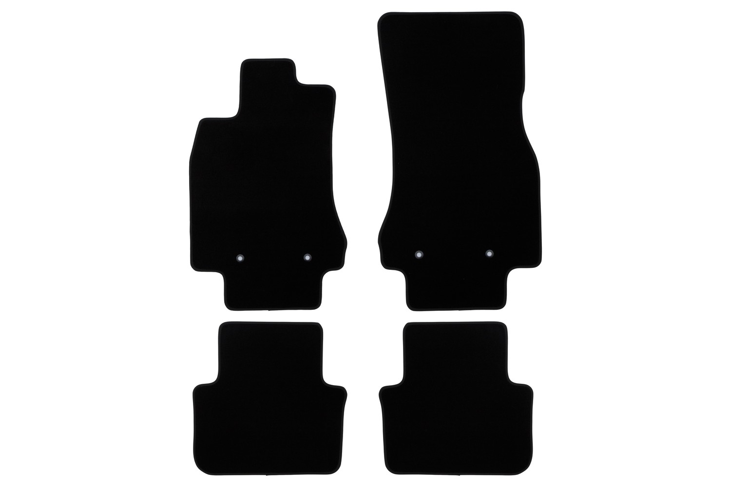Коврики в салон Klever Econom JAGUAR XF 2009-2011, 2011-2015, сед., 4 шт. (текстиль) / Ягуар ХФ