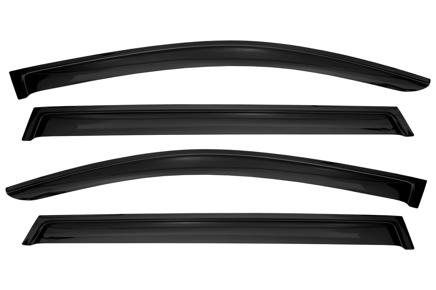 Дефлектор боковых окон EXEED VX, 2020-, 4ч., темный / Эксид ВХ