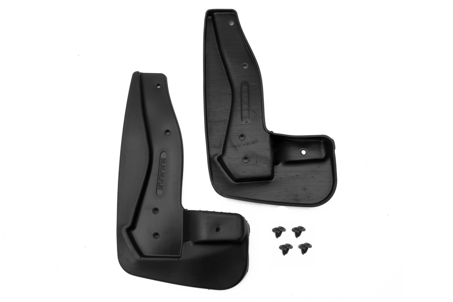 Брызговики передние MITSUBISHI Pajero Sport III 2015-2021 2 шт. (standart) / Митсубиси Паджеро спорт