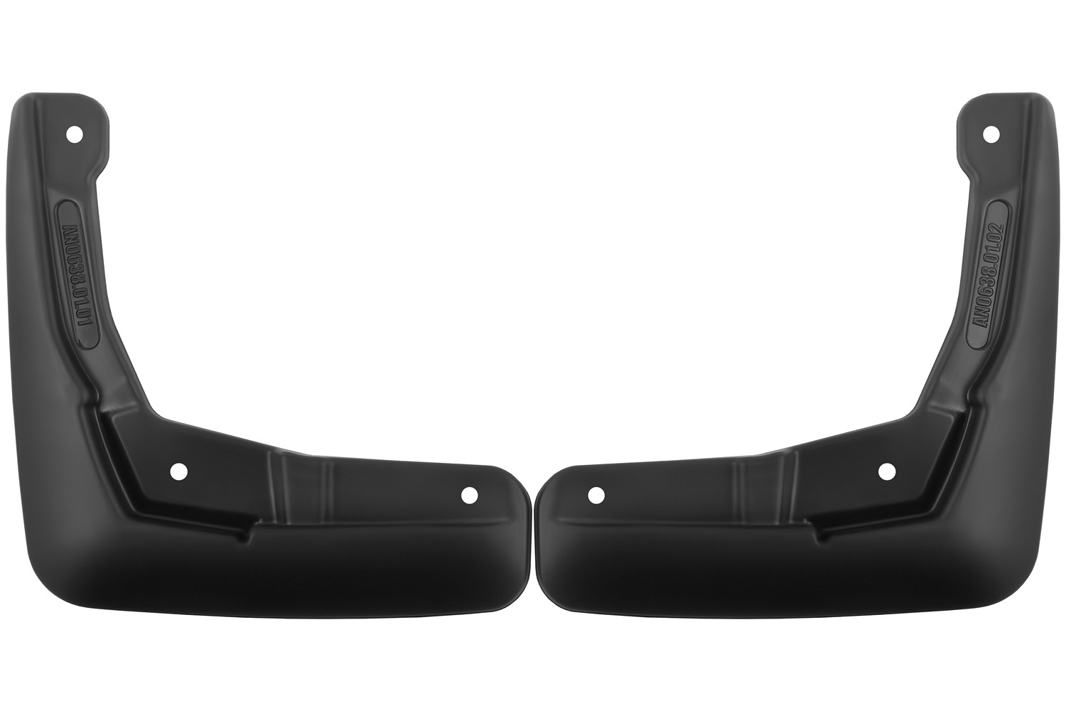 Брызговики передние для CHANGAN Lamore  2023-н.в. / Uni-L 2024-н.в. 2 шт.(optimum) в пакете / Чанган Ламор, ЮНИ-Л