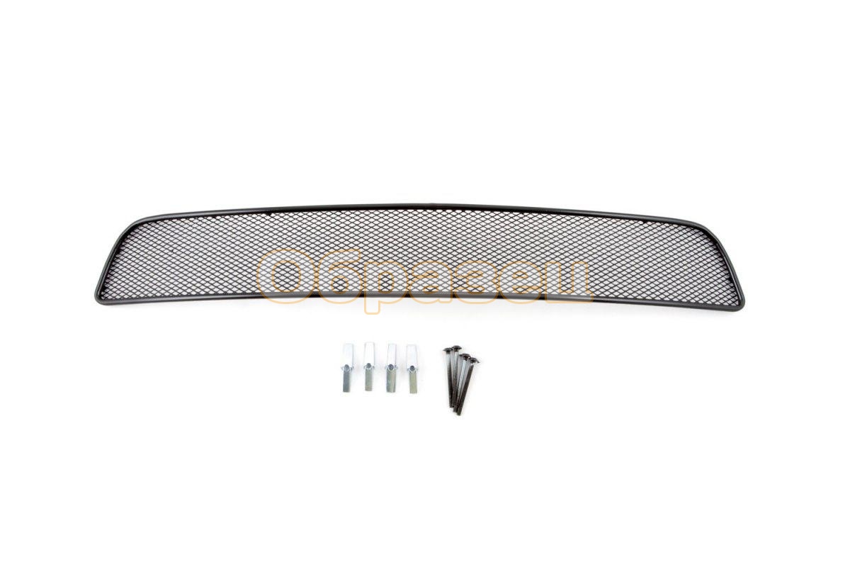 Сетка на бампер внешняя для SUBARU XV 2016-2020, черн., 15 мм / Субару Хв