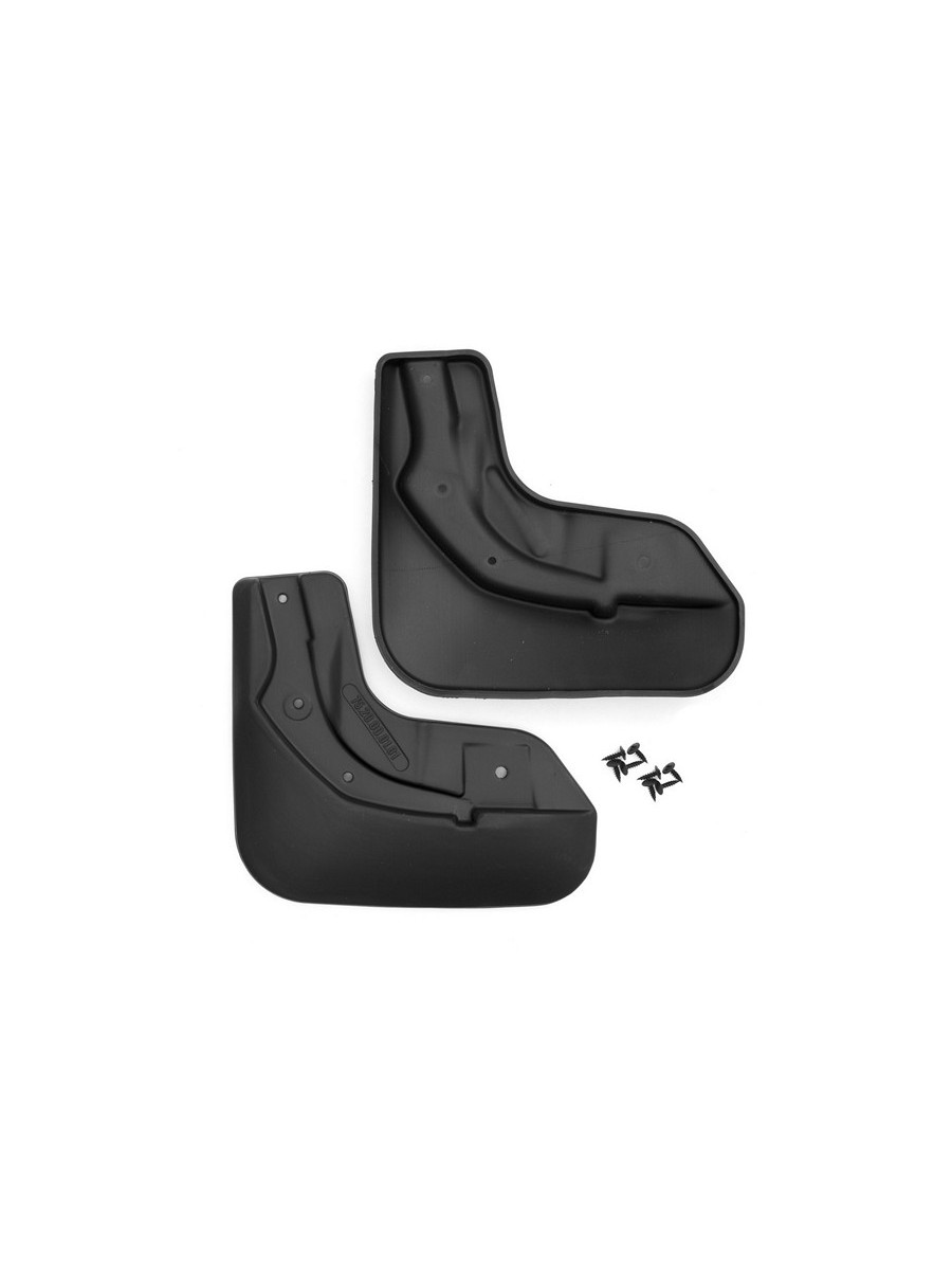 Брызговики передние для GEELY Coolray 2019 – н.в. (I дорестайлинг) / Belgee X50 2023 – н.в. (I), 2 шт.(standard) / Джили Кулрей, Белджи Х50