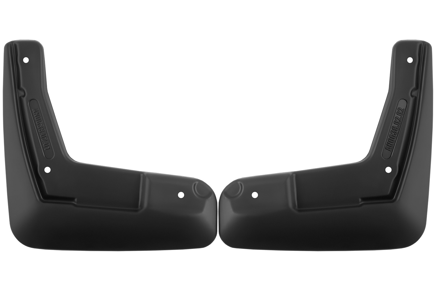 Брызговики задние для CHANGAN Lamore  2023-н.в. / Uni-L 2024-н.в.  2 шт.(optimum) в пакете / Чанган Ламор, ЮНИ-Л