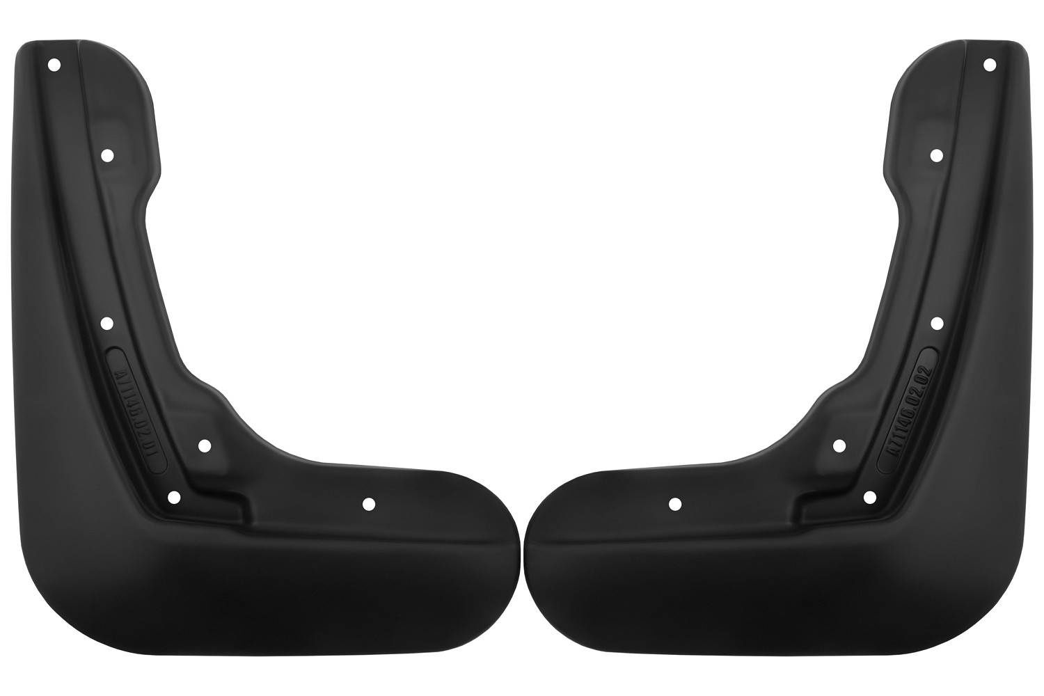 Брызговики задние для  HONGQI HS5 I Рестайлинг 2023 -  2 шт.(optimum) в пакете / Хонги ХС5