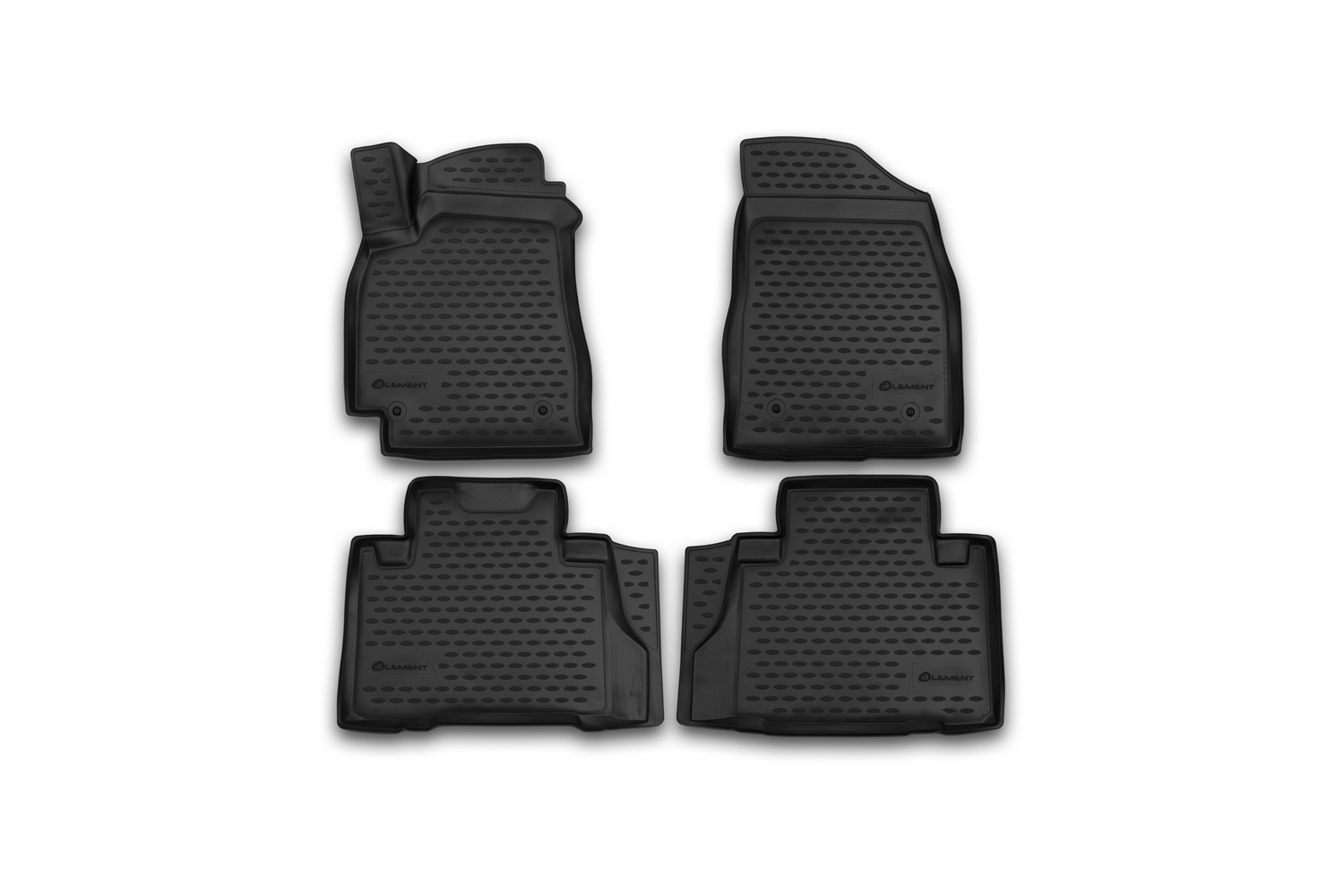 Коврики 3D в салон для GEELY Emgrand X7, 2011-2018, 4 шт. (полиуретан) / Джили Эмгранд x7