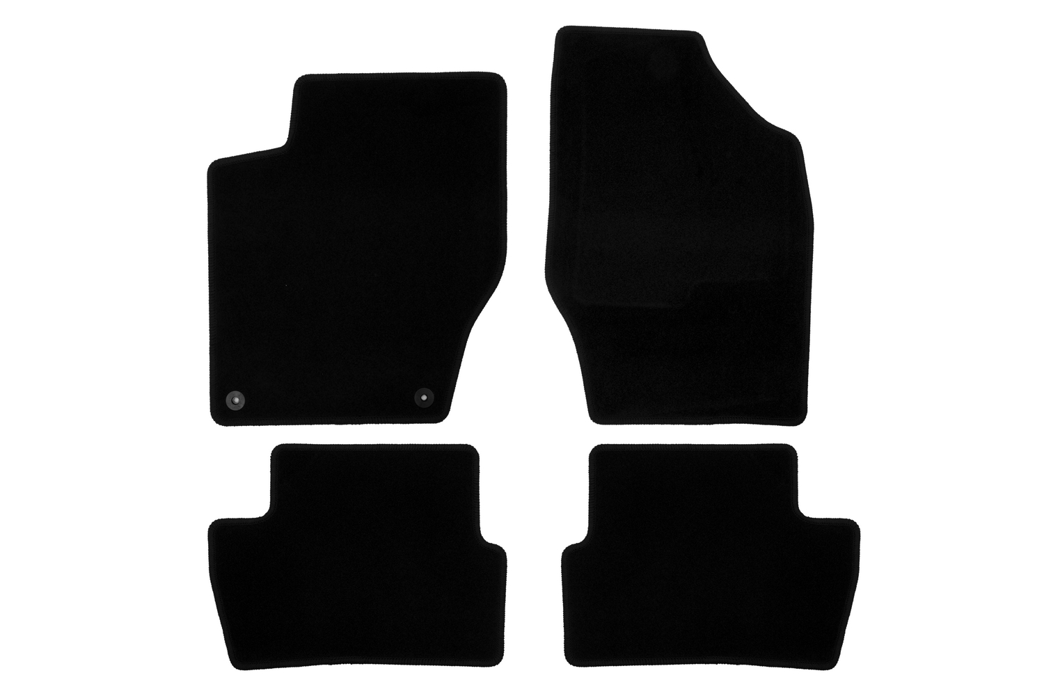 Коврики в салон Klever Econom CITROEN C4 2010-2016, 2015-, сед., 4 шт. (текстиль) / Ситроен С4