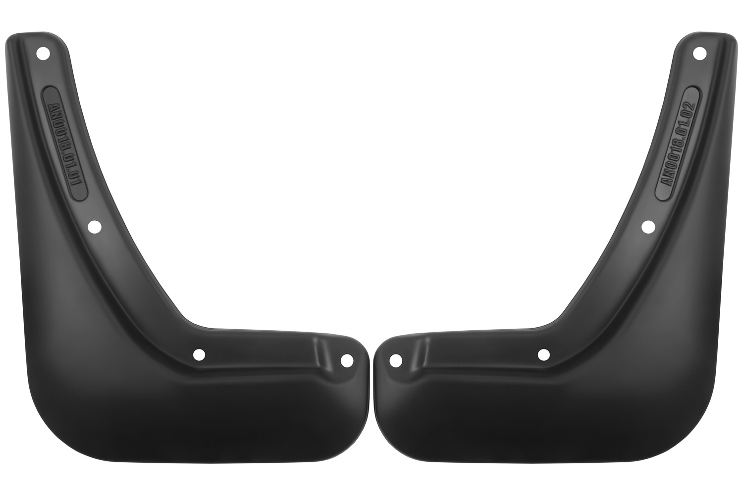 Брызговики передние для  HONGQI E-HS9  2020 - 2 шт.(optimum) в пакете / Хонги Е-ХС9