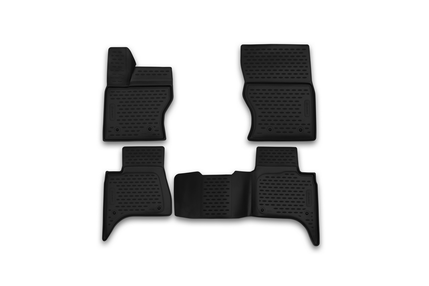 Коврики 3D в салон, для LAND ROVER Range Rover Sport, 2013-2022, 4 шт. (полиуретан) / Ленд Ровер Рендж Ровер Спорт