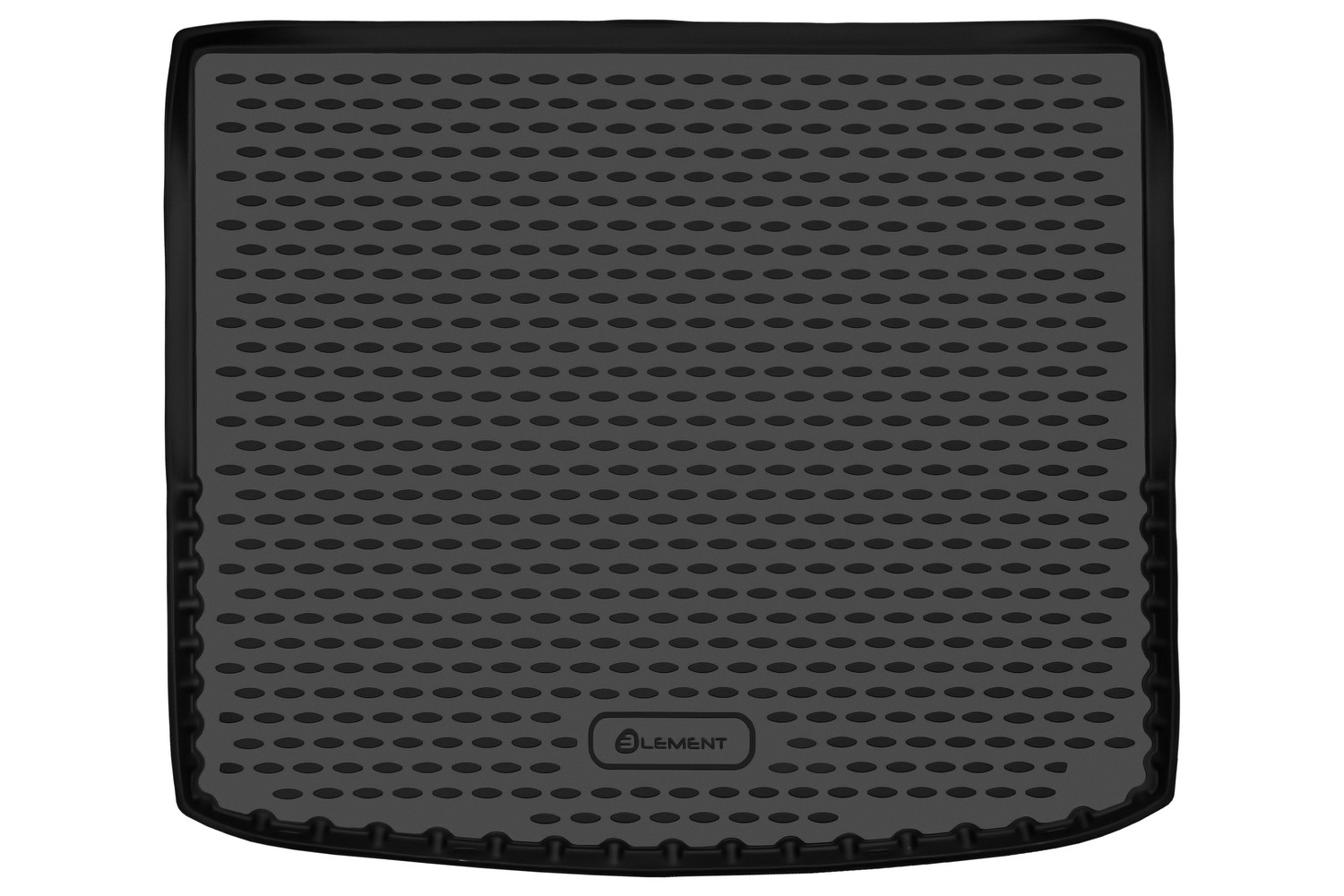 Коврик в багажник для HYUNDAI Creta (II) 2021- /Solaris HC 2022-, Внедорожник 5 дв., без боковых ниш, 1шт. (полиуретан) / Хендай Крета