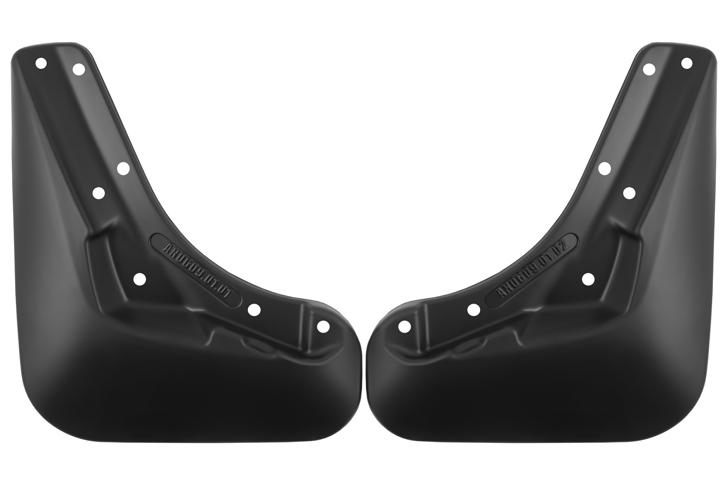 Брызговики передние для  BAIC BJ40  2023 - 2 шт.(standard)  / Би Джей 40 / БАИК Би Джей 40