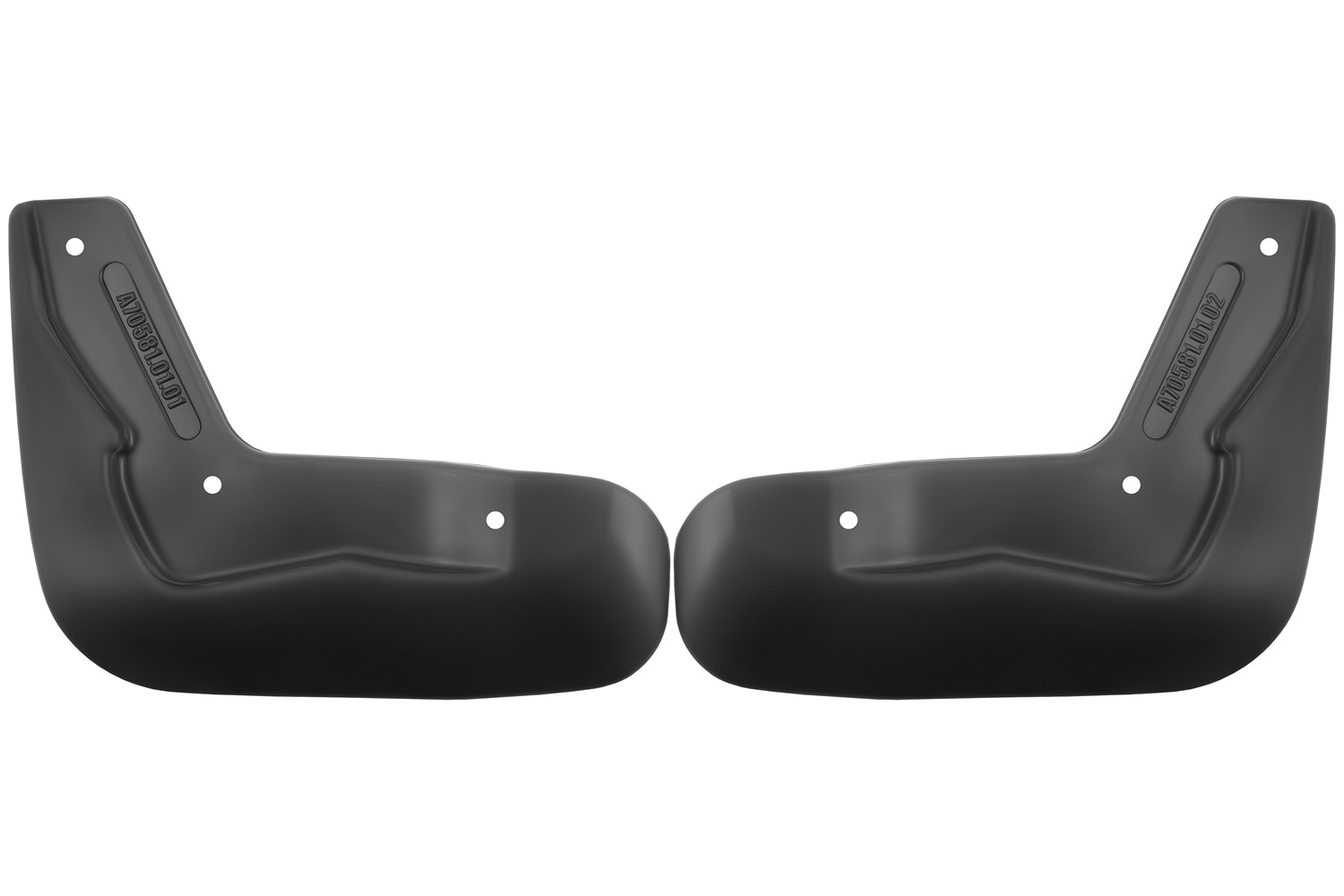 Брызговики передние для  МОСКВИЧ 6  2023 - 2 шт.(optimum) в пакете