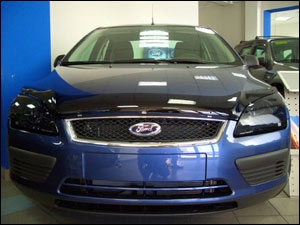 Дефлектор капота темный для FORD FOCUS II 2005-2007, NLD.SFOFO20512 / Форд Фокус