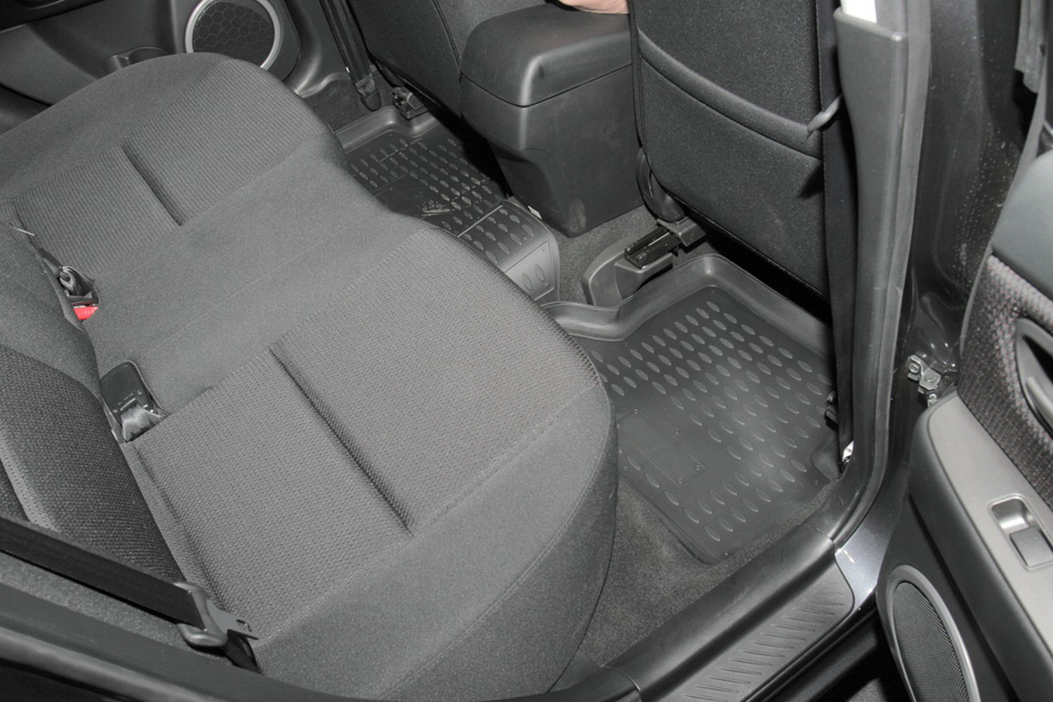 Коврики в салон 2D для MAZDA 3 2003-2009 седан Element черный полиуретан / Мазда