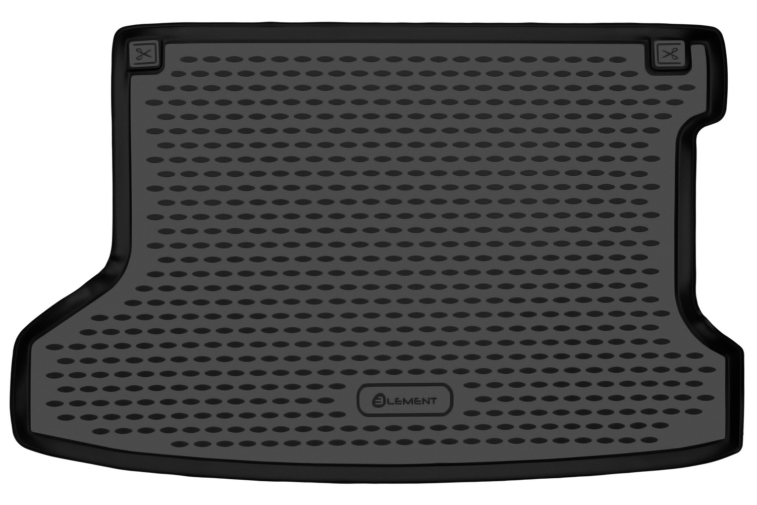 Коврик в багажник для HONDA Vezel (I) 2013-2021 (RU3; RU4 ), гибрид (2WD; 4WD), Внедорожник, 5 дв. 1шт. (полиуретан) / Хонда Везел